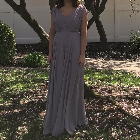 Show me your Mumu Purple/Lavender Bridesmaid Dress - Picture 3 of 6